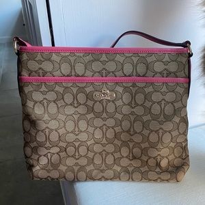Large Coach crossbody
